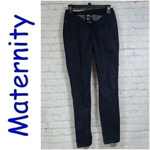 Heidi Klum Loved Maternity Dark Blue Jeans Legging UnderBelly Skinny Jegging